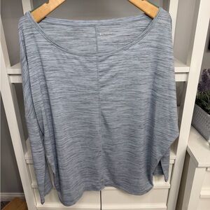 Athleta Women's Gray Long Sleeve Top